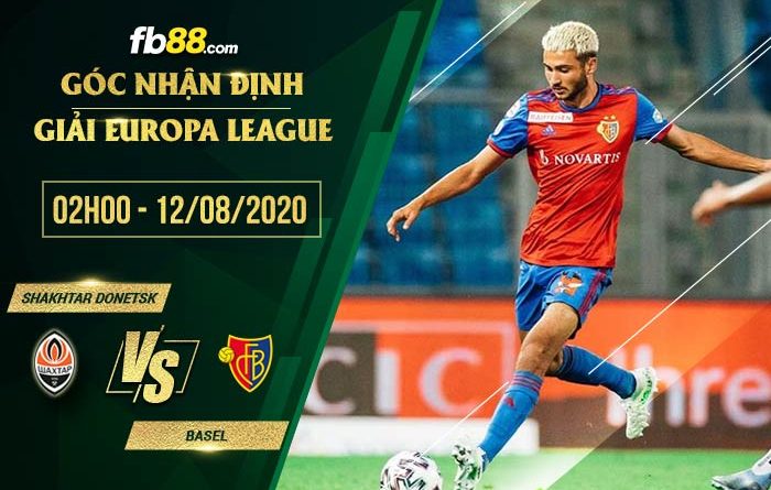 Tỷ lệ kèo FC Shakhtar Donetsk vs Basel