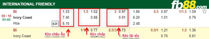 fb88-tỷ lệ kèo chấp Bi vs Bo Bien Nga