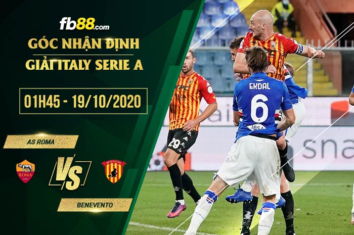 fb88-tỷ lệ kèo nhà cái AS Roma vs Benevento