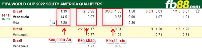 fb88-tỷ lệ kèo chấp Brazil vs Venezuela