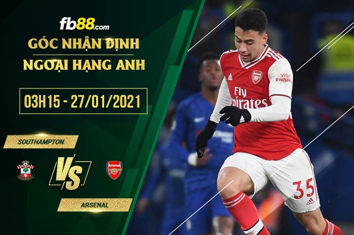 fb88-tỷ lệ kèo nhà cái Southampton vs Arsenal