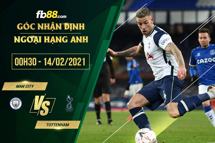 fb88-tỷ lệ kèo tài xỉu Man City vs Tottenham