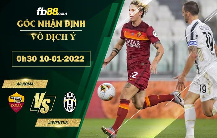 Fb88 soi kèo trận đấu AS Roma vs Juventus