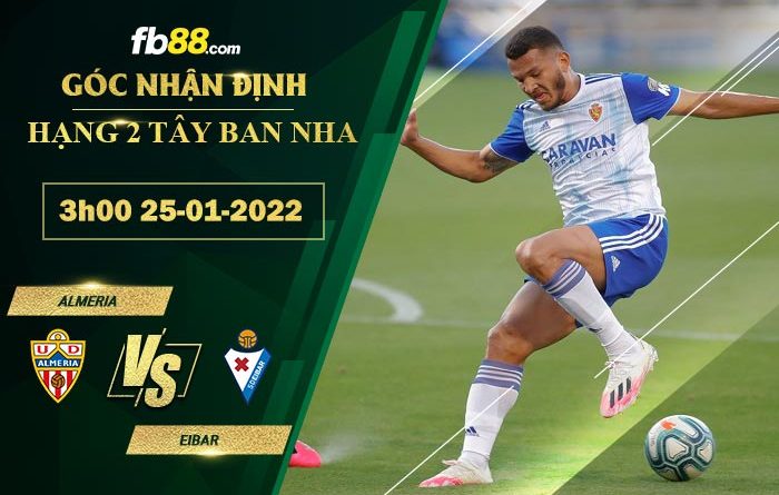 Fb88 soi kèo trận đấu Almeria vs Eibar