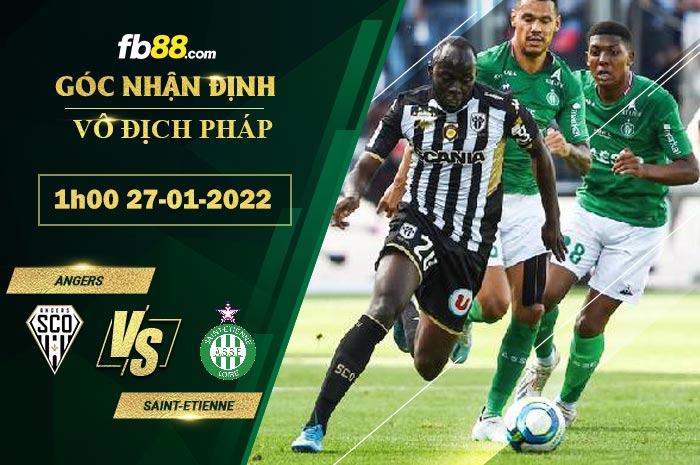 Fb88 soi kèo trận đấu Angers vs Saint-Etienne