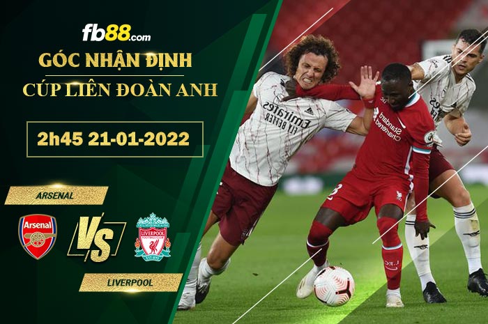 Fb88 soi kèo trận đấu Arsenal vs Liverpool