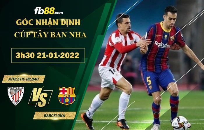 Fb88 soi kèo trận đấu Athletic Bilbao vs Barcelona