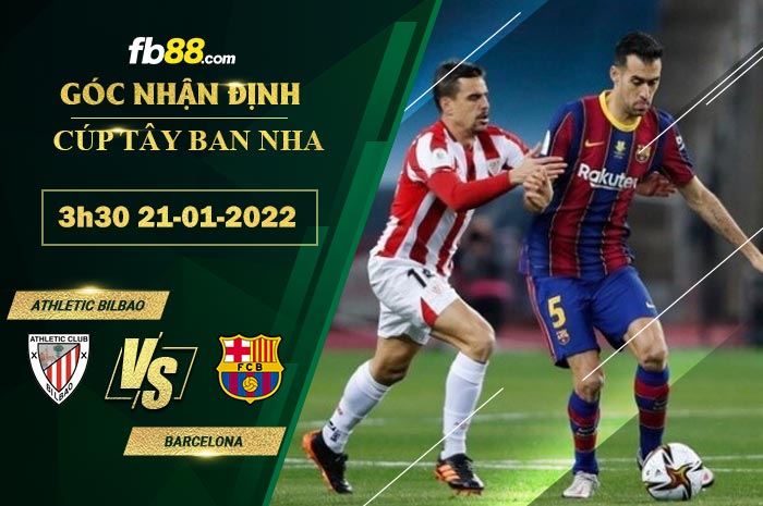 Fb88 soi kèo trận đấu Athletic Bilbao vs Barcelona