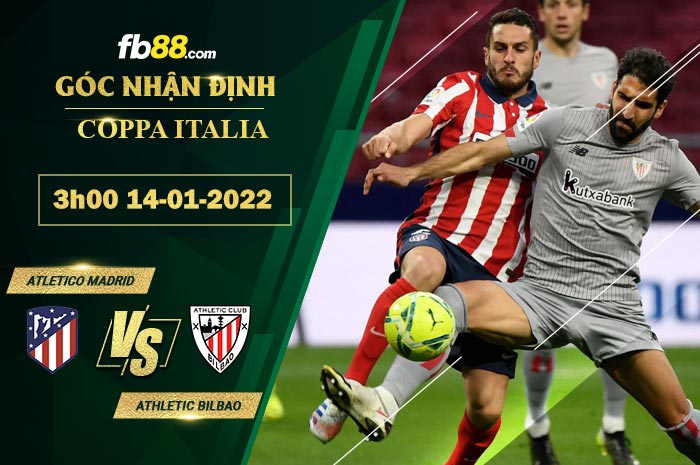 Fb88 soi kèo trận đấu Atletico Madrid vs Athletic Bilbao