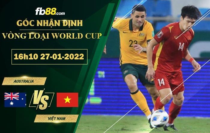 Fb88 soi kèo trận đấu Australia vs Việt Nam