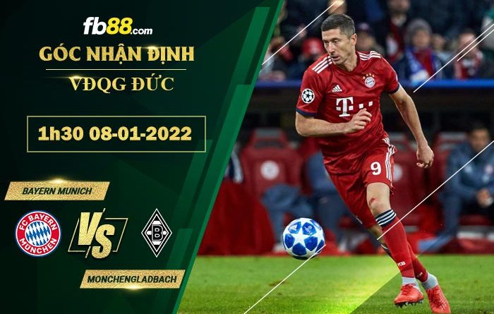 Fb88 soi kèo trận đấu Bayern Munich vs Monchengladbach