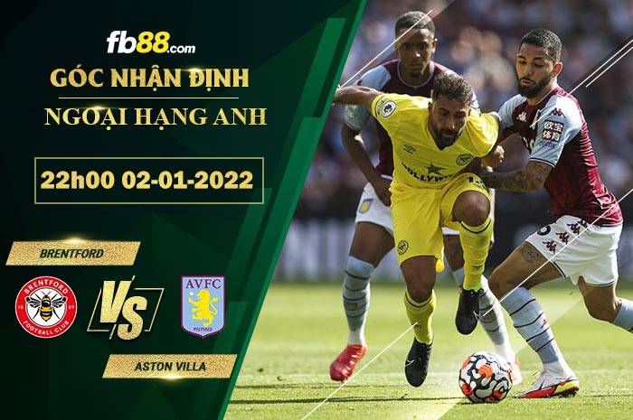 Fb88 soi kèo trận đấu Brentford vs Aston Villa