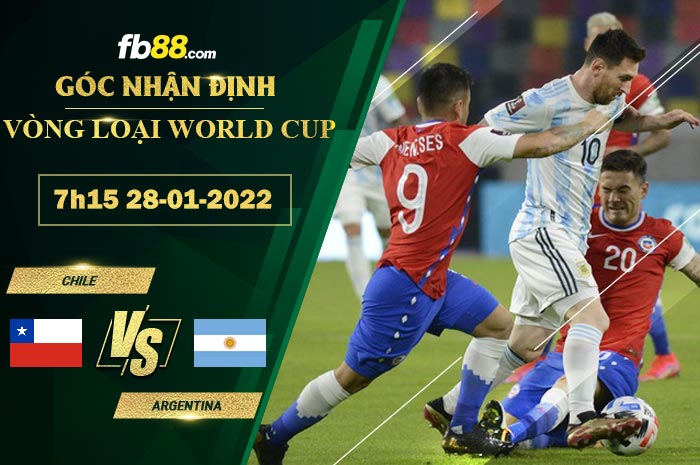 fb88 soi keo tran dau Chile vs Argentina