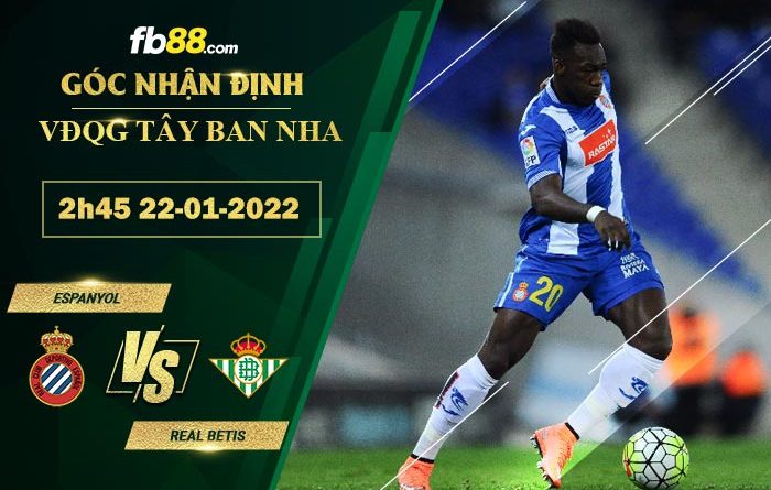 Fb88 soi kèo trận đấu Espanyol vs Real Betis