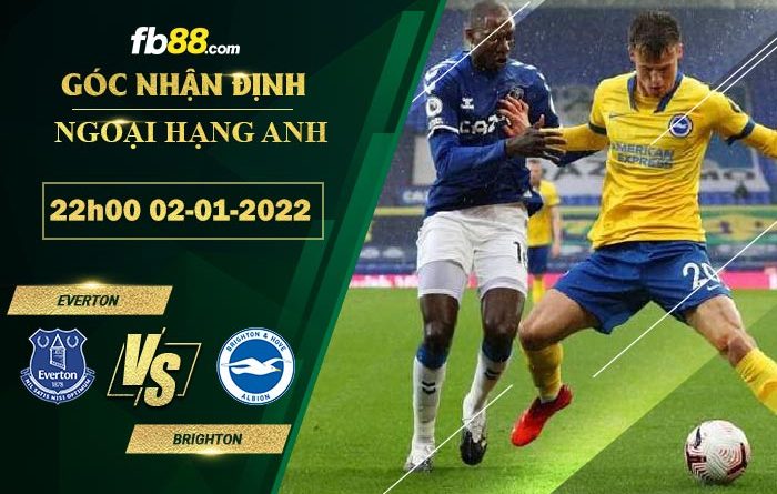 Fb88 soi kèo trận đấu Everton vs Brighton