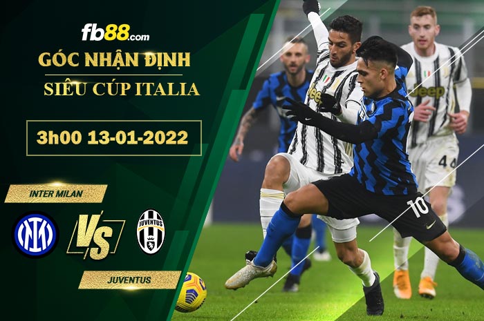 Fb88 soi kèo trận đấu Inter Milan vs Juventus