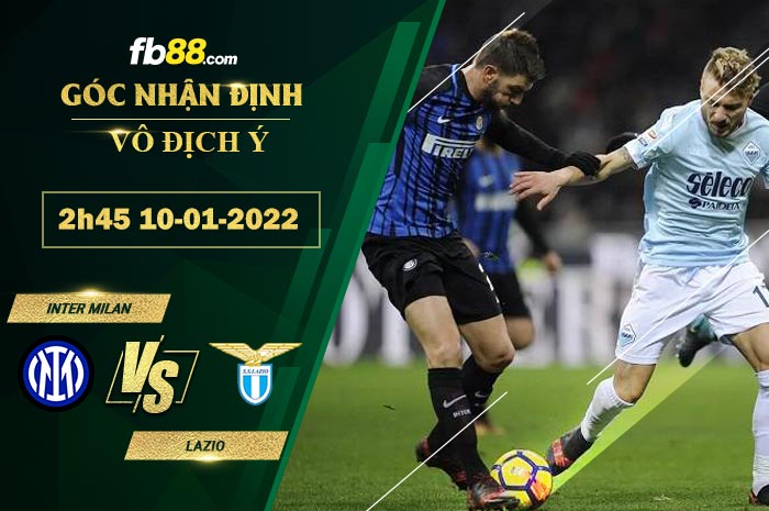 Fb88 soi kèo trận đấu Inter Milan vs Lazio