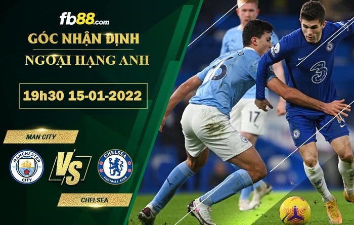 Fb88 soi kèo trận đấu Man City vs Chelsea