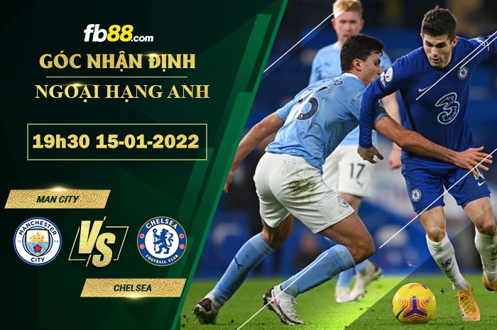 Fb88 soi kèo trận đấu Man City vs Chelsea