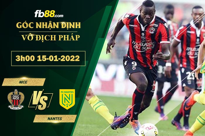 Fb88 soi kèo trận đấu Nice vs Nantes