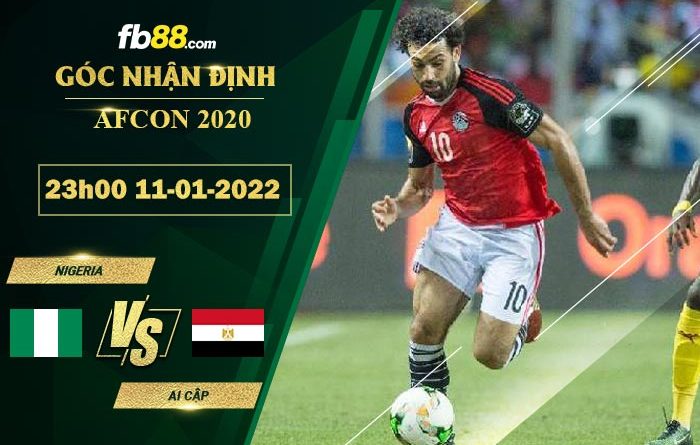 Fb88 soi kèo trận đấu Nigeria vs Ai Cập