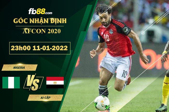 Fb88 soi kèo trận đấu Nigeria vs Ai Cập