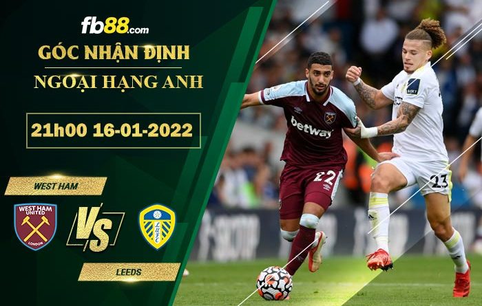 Fb88 soi kèo trận đấu West Ham vs Leeds