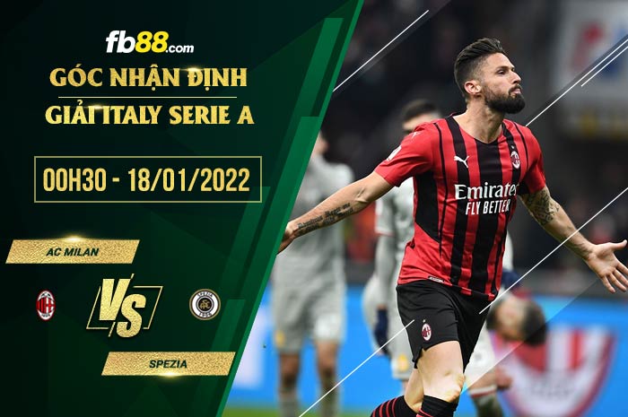 fb88 tỷ lệ kèo nhà cái AC Milan vs Spezia