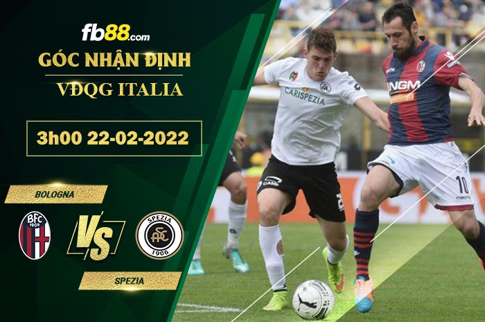 Fb88 soi kèo trận đấu Bologna vs Spezia