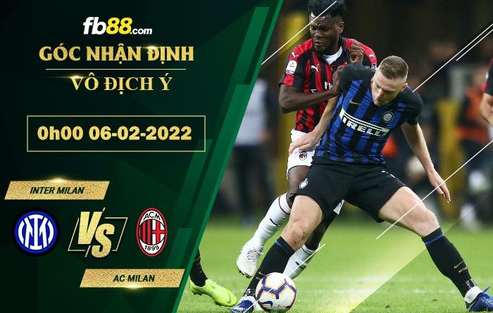 Fb88 soi kèo trận đấu Inter Milan vs AC Milan