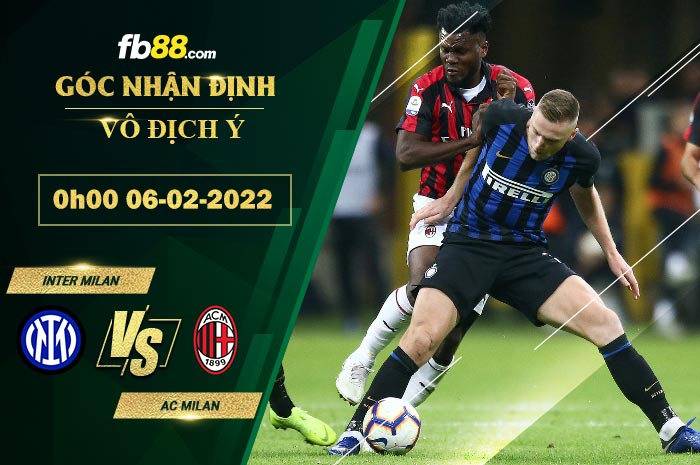 Fb88 soi kèo trận đấu Inter Milan vs AC Milan