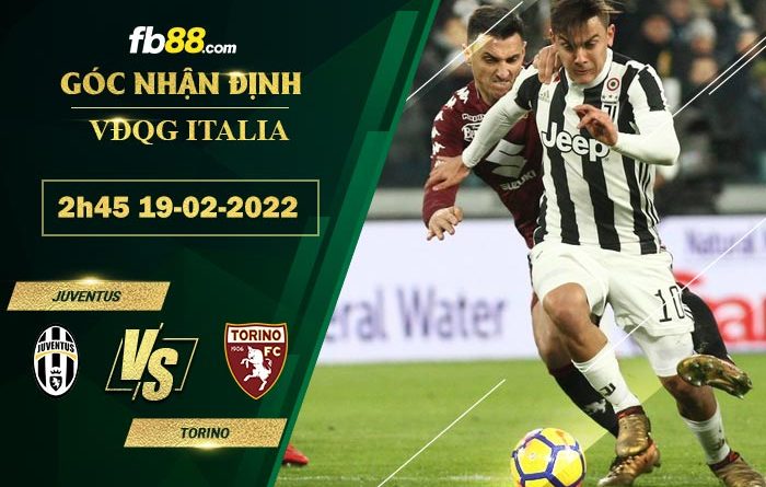 Fb88 soi kèo trận đấu Juventus vs Torino