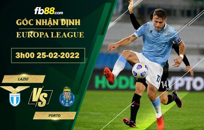 Fb88 soi kèo trận đấu Lazio vs Porto