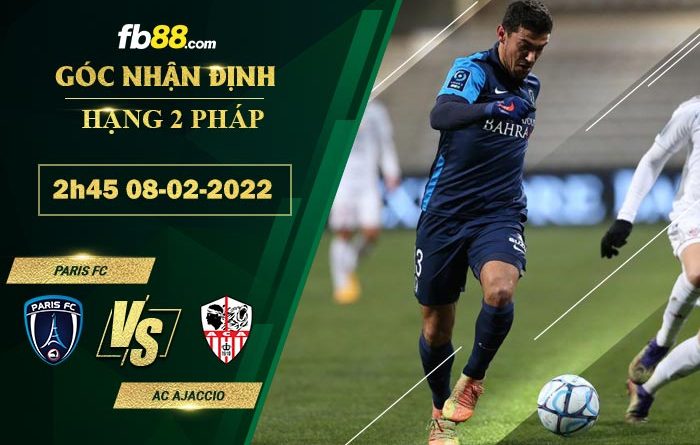 FB88 soi kèo trận đấu Paris FC vs AC Ajaccio