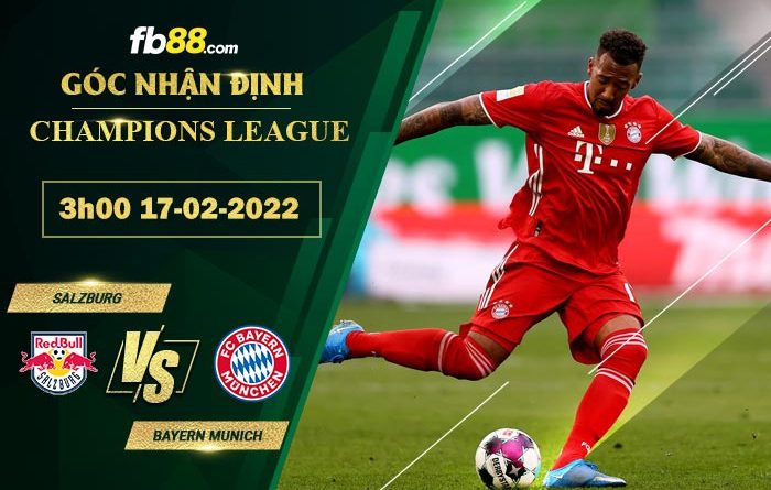 Fb88 soi kèo trận đấu Salzburg vs Bayern Munich