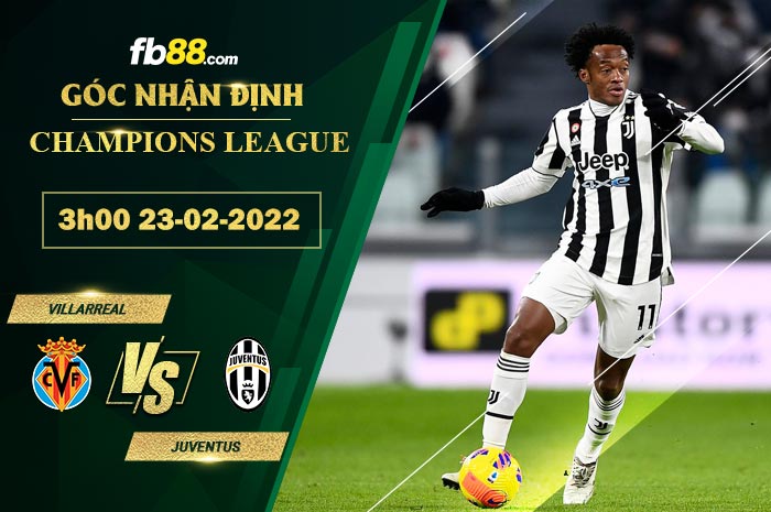 Fb88 soi kèo trận đấu Villarreal vs Juventus