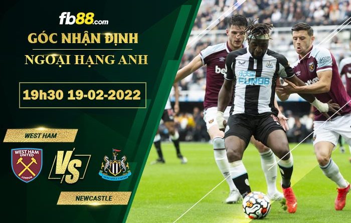 Fb88 soi kèo trận đấu West Ham vs Newcastle