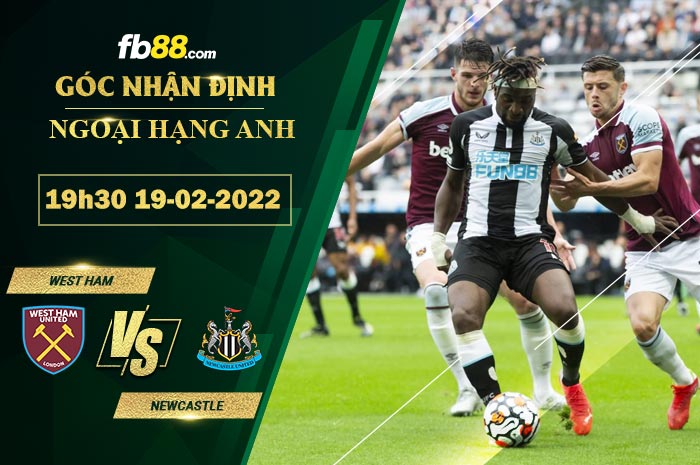 Fb88 soi kèo trận đấu West Ham vs Newcastle