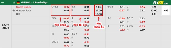 fb88 tỷ lệ kèo chấp Bayern Munich vs Greuther Furth