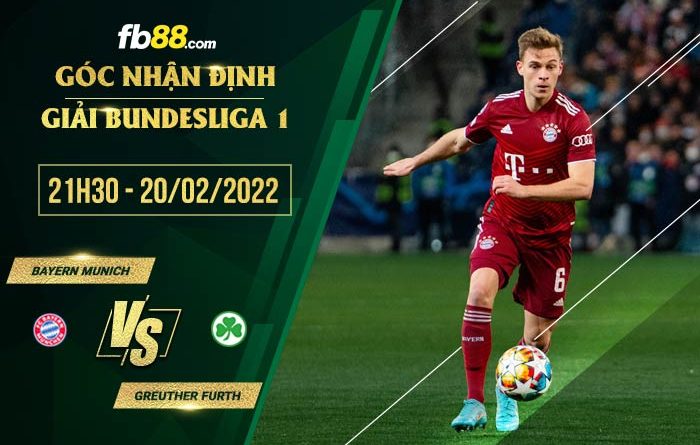 fb88 tỷ lệ kèo nhà cái Bayern Munich vs Greuther Furth