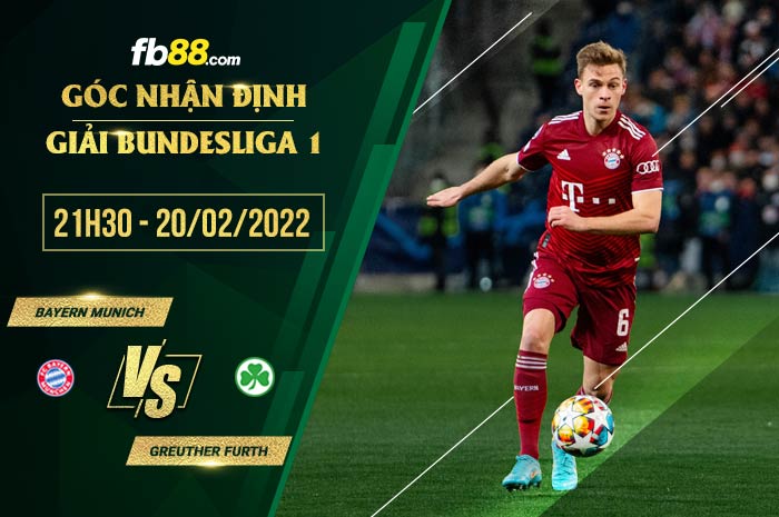 fb88 tỷ lệ kèo nhà cái Bayern Munich vs Greuther Furth