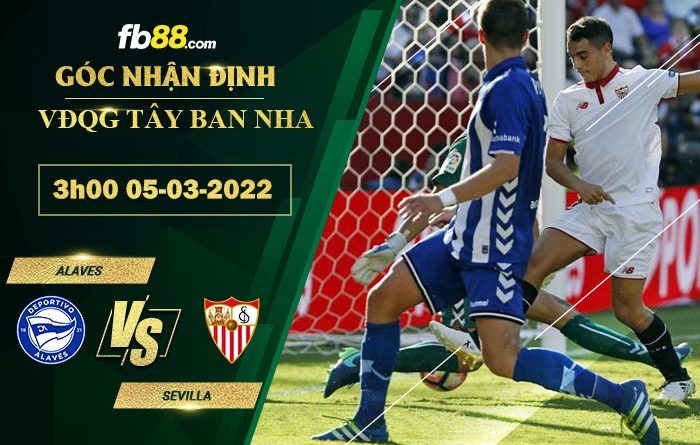 Fb88 soi kèo trận đấu Alaves vs Sevilla