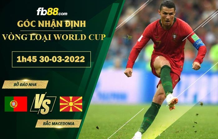 Fb88 soi kèo trận đấu Bồ Đào Nha vs Bắc Macedonia