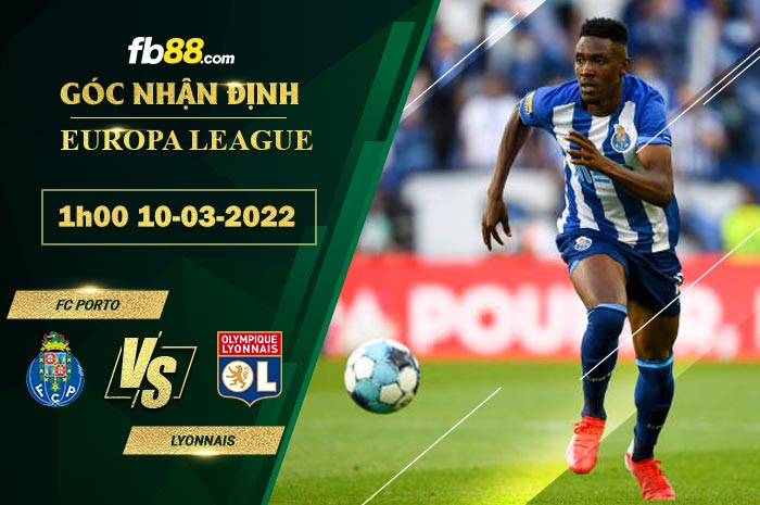 Fb88 soi kèo trận đấu FC Porto vs Lyonnais