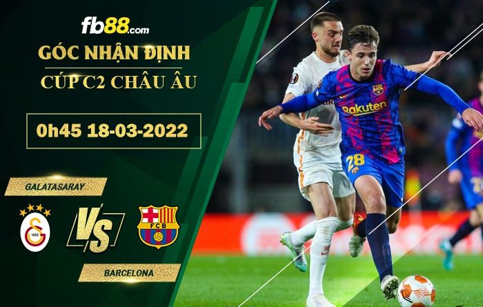 Fb88 soi kèo trận đấu Galatasaray vs Barcelona