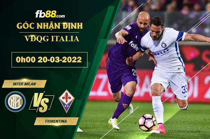 Fb88 soi kèo trận đấu Inter Milan vs Fiorentina