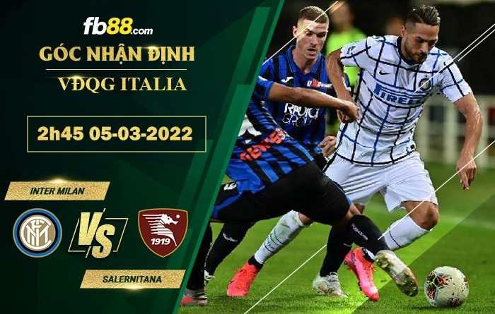 Fb88 soi kèo trận đấu Inter Milan vs Salernitana