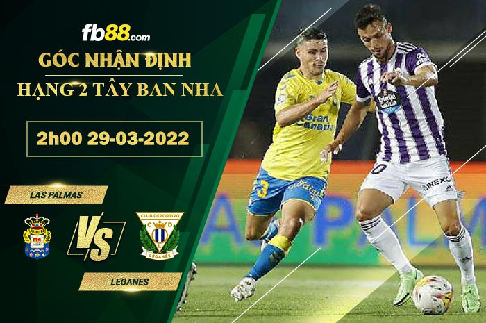 Fb88 soi kèo trận đấu Las Palmas vs Leganes