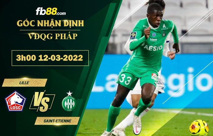 Fb88 soi kèo trận đấu Lille vs Saint-Etienne