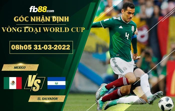 Fb88 soi kèo trận đấu Mexico vs El Salvador